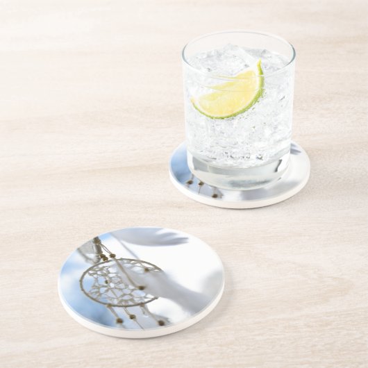 Indianeramerikaner Getränkeuntersetzer (Seite)