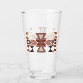 Indianeramerikaner Glas (Rückseite)