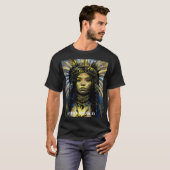 Indianeramerikaner: Gold Feather= T-Shirt (Vorne ganz)