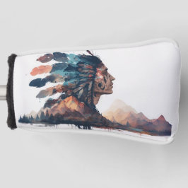 Indianeramerikaner Golf Headcover