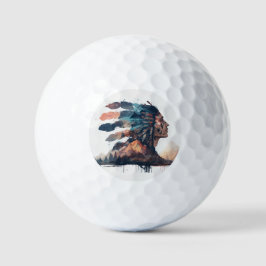 Indianeramerikaner Golfball