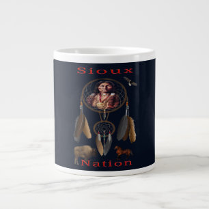 Indianeramerikaner Jumbo-Tasse