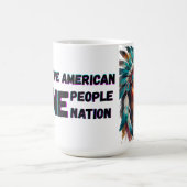 Indianeramerikaner Kaffeetasse (Mittel)