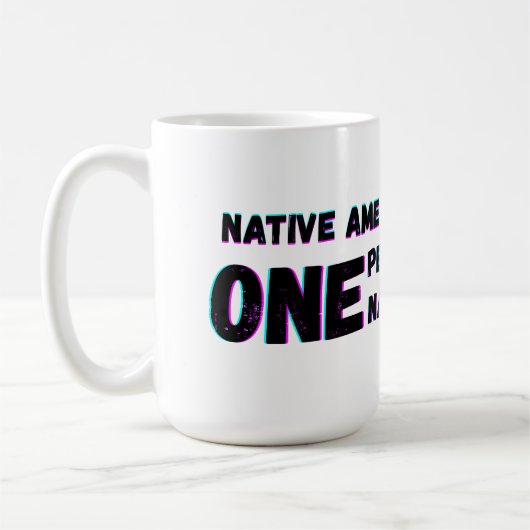 Indianeramerikaner Kaffeetasse (Links)