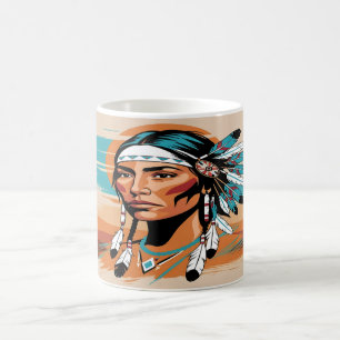 Indianeramerikaner Kaffeetasse