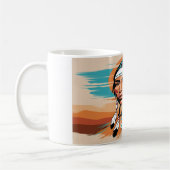 Indianeramerikaner Kaffeetasse (Links)