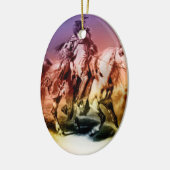 Indianeramerikaner Keramikornament (Links)