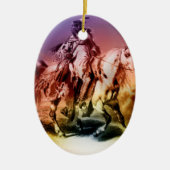 Indianeramerikaner Keramikornament (Vorne)