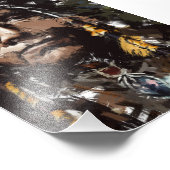 Indianeramerikaner Leiter Portrait Vintage Kunst Fotodruck (Ecke)