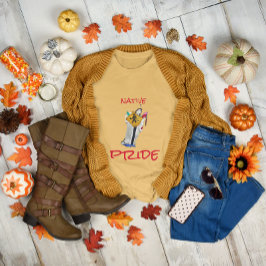 Indianeramerikaner noch hier Ayasha-Cartoon T-Shirt