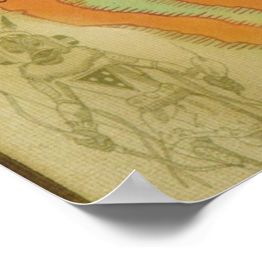 Indianeramerikaner Poster (Ecke)