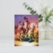 Indianeramerikaner Postkarte (Stehend Vorderseite)