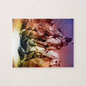 Indianeramerikaner Puzzle (Horizontal)