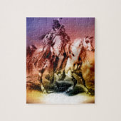 Indianeramerikaner Puzzle (Vertikal)