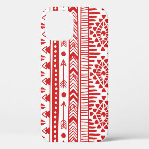 Indianeramerikaner: Red Ink Doodle. Case-Mate iPhone Hülle