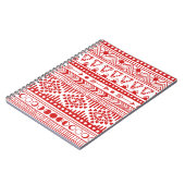 Indianeramerikaner: Red Ink Doodle. Notizblock (Linke Seite)