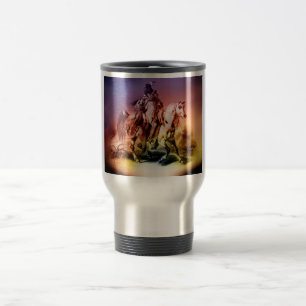 Indianeramerikaner Reisebecher