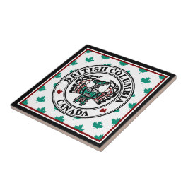 Indianeramerikaner Roter Haida Art Thunderbird Fliese