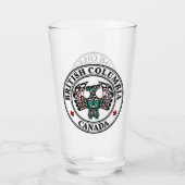 Indianeramerikaner Roter Haida Art Thunderbird Glas (Rückseite)