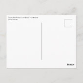 Indianeramerikaner Roter Haida Art Thunderbird Postkarte (Rückseite)