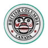 Indianeramerikaner Roter Haida Art Wealth Schädel Schneidebrett (Vorderseite)