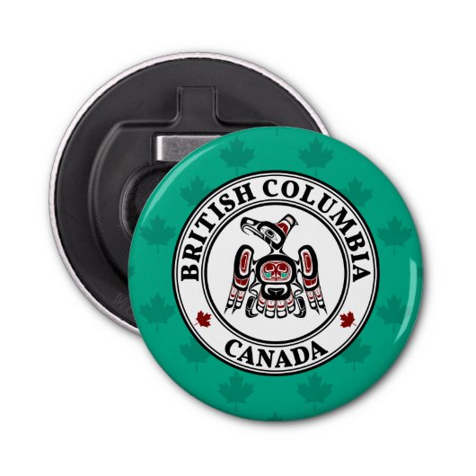 Indianeramerikaner Roter Kaigani Thunderbird Flaschenöffner (Vorderseite)