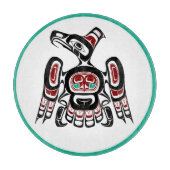 Indianeramerikaner Roter Kaigani Thunderbird Schneidebrett (Vorderseite)