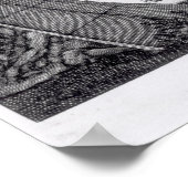 Indianeramerikaner Shaman Poster (Ecke)