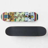Indianeramerikaner Shaman Skateboard (Horizontal)