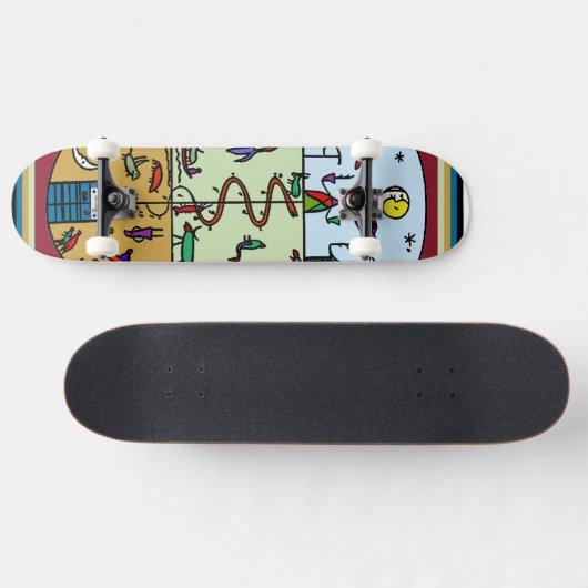 Indianeramerikaner Shaman Skateboard (Horizontal)