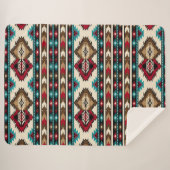 Indianeramerikaner Sherpadecke (Vorderseite (Horizontal))