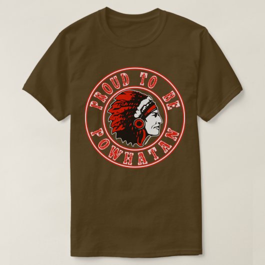 Indianeramerikaner sind stolz powas zu sein T-Shirt (Design vorne)