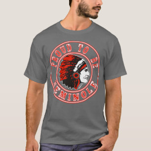 Indianeramerikaner sind stolz Seminole zu sein T-Shirt