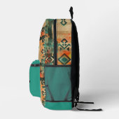 Indianeramerikaner Südwestaztec Personalisiert Bedruckter Rucksack (Rechts)