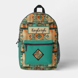 Indianeramerikaner Südwestaztec Personalisiert Bedruckter Rucksack
