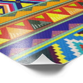 Indianeramerikaner Südwestfarbenfroh Fotodruck (Ecke)