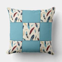 Indianeramerikaner Südwestfeather Quilt Muster Kissen