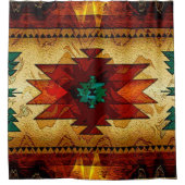 Indianeramerikaner Südweststamm Duschvorhang (Vorderseite)