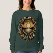 Indianeramerikaner Sunset Sweatshirt (Vorderseite)