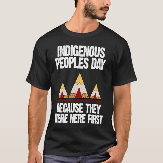 Indianeramerikaner T-Shirt (Vorderseite)