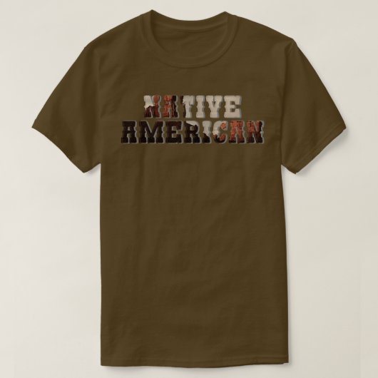 Indianeramerikaner T-Shirt (Design vorne)