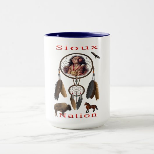 Indianeramerikaner Tasse (Zentrum)