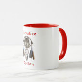 Indianeramerikaner Tasse (VorderseiteRechts)