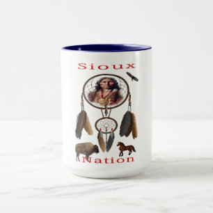 Indianeramerikaner Tasse