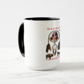 Indianeramerikaner Tasse (Vorderseite Links)
