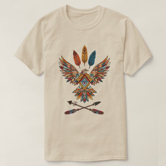 Indianeramerikaner Thunderbird - stolz indigen T-Shirt (Design vorne)