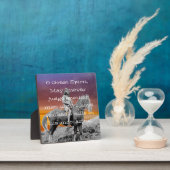 Indianeramerikaner "Walk a meile in seinen Moccasi Fotoplatte (InSitu)