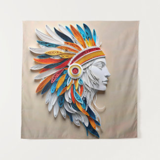 Indianeramerikaner Wandteppich