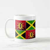 Indianeramerikanisch-jamaikanisch Kaffeetasse (Links)