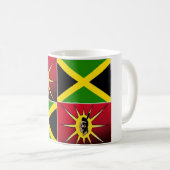 Indianeramerikanisch-jamaikanisch Kaffeetasse (VorderseiteRechts)